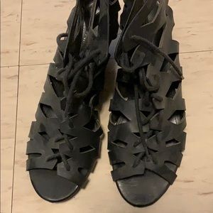 Black Heeled sandals!